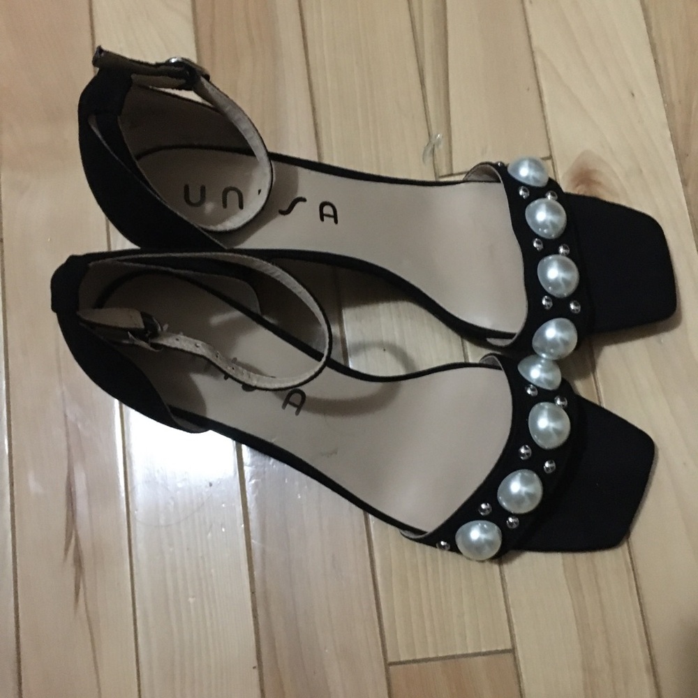 Black block heels - Picture 4 of 5